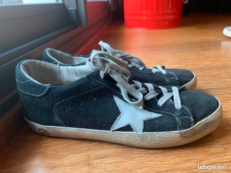 Sneakers Golden Goose bleues taille 38 italien (image 2)
