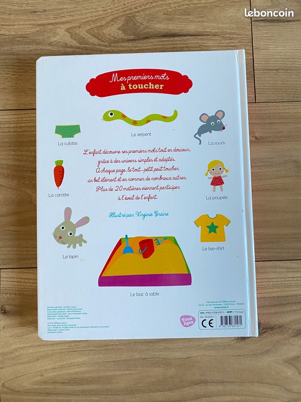 Livre mes premiers mots à toucher (image 4)