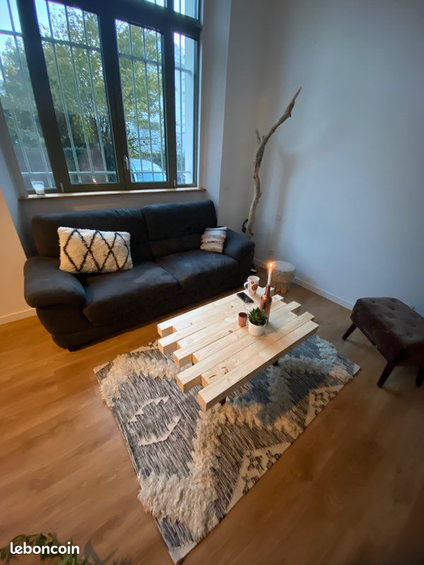 Table basse bois massif (image 2)