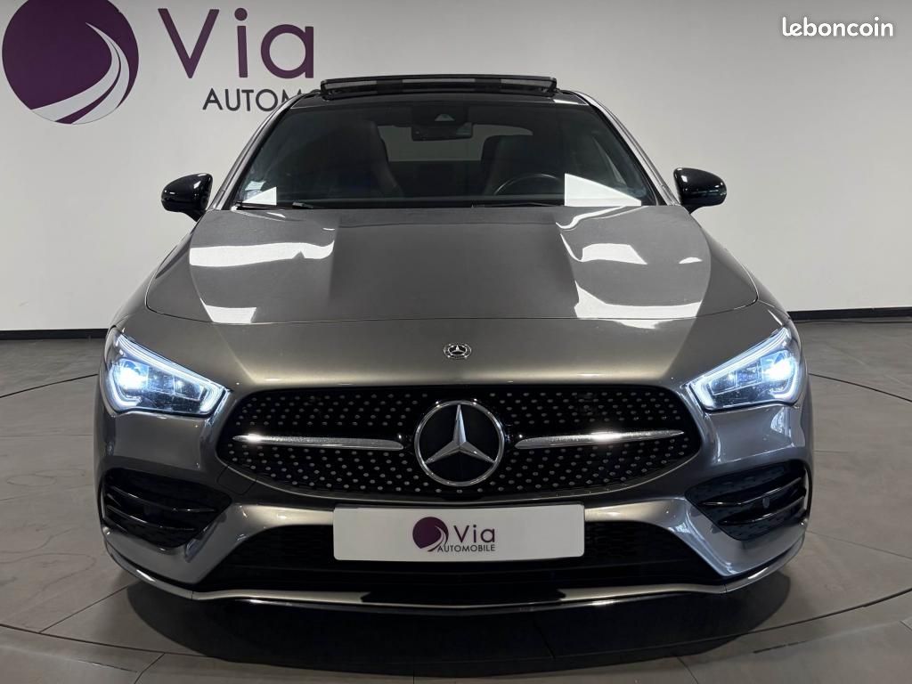 MERCEDES CLASSE CLA 200 AMG LINE 163 ch 7G-DCT - Toit ouvrant - Jantes multibranches (image 2)