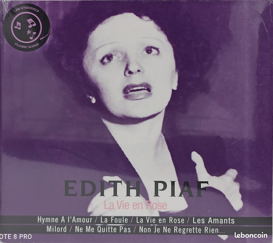 Cd Edith Piaf - La vie en rose neuf (image 1)
