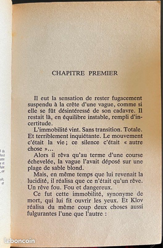 Le sursis d'Hypnos - Piet Legay - Anticipation - Science-fiction - Fleuve Noir (image 3)
