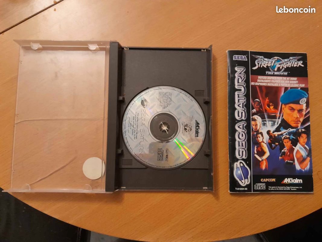 Street Fighter The Movie SEGA Saturn PAL UK Akklaim Capcom | Achetez sur