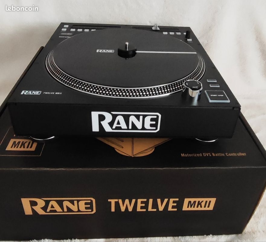 Rane twelve mkii + sac de transport + feutrines - Instruments de musique