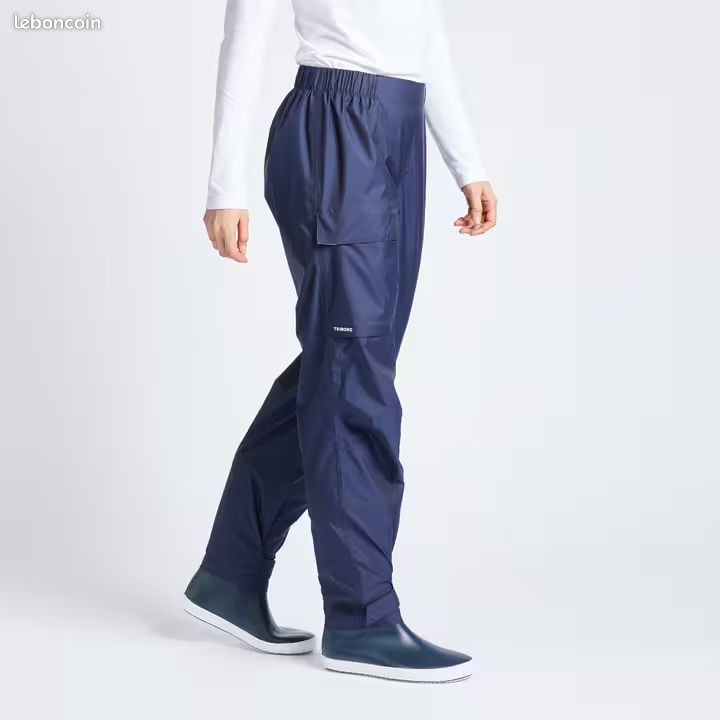 Sur-pantalon pluie imperméable pour randonnée Sport Plein air