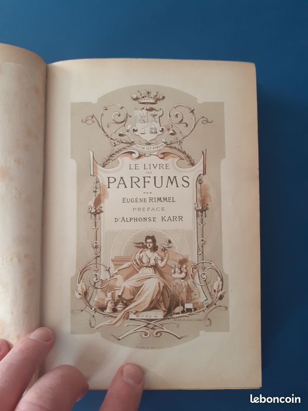 Rimmel, Eugène Le Livre des parfums. Préface d'Alphonse Karr. Illustrations de A. De Neuville, Duhousset, Chéret. Paris, E. Dentu - Londres, Chapman et Hall, Bruxelles, C. Muquardt, [1870] (image 2)