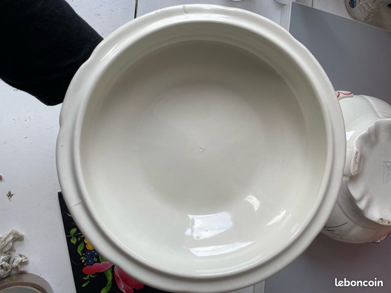 Soupière en faïence Longchamp (image 7)