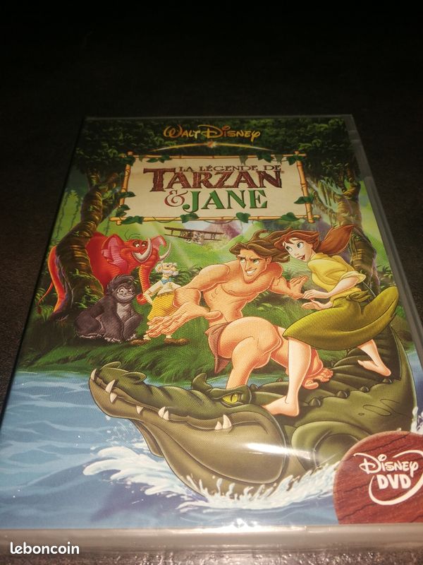 DVD la légende de Tarzan et Jane Disney (image 1)