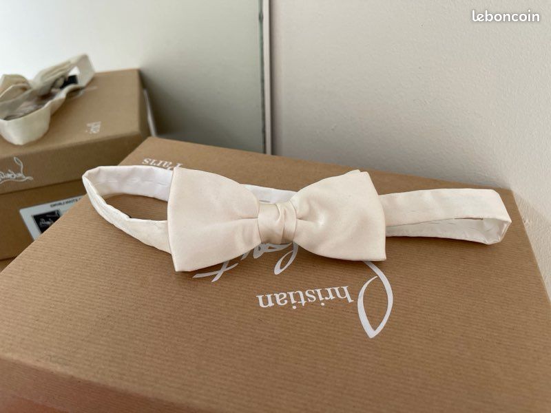 Nœud papillon Atelier F&B Genève – 100 % soie – fabriqué en France (image 1)
