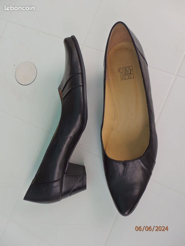 Chaussures femme cuir taille 41 (image 1)