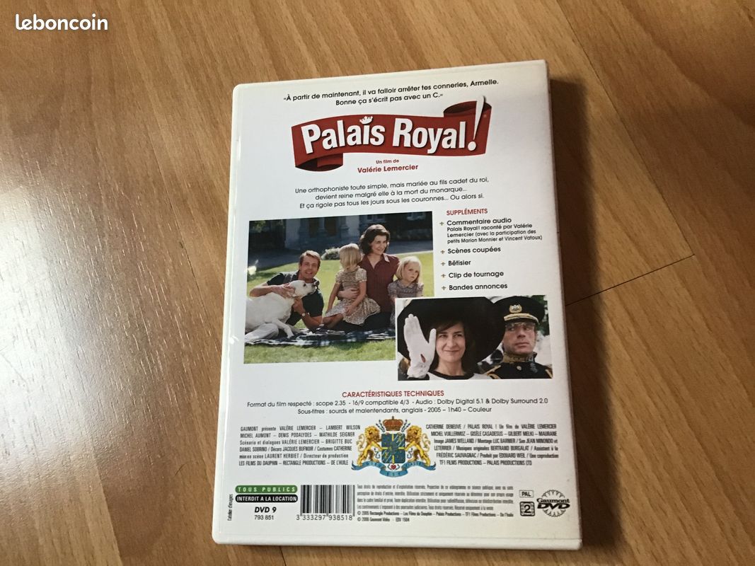 DVD PALAIS ROYAL U170 silver77 (image 2)