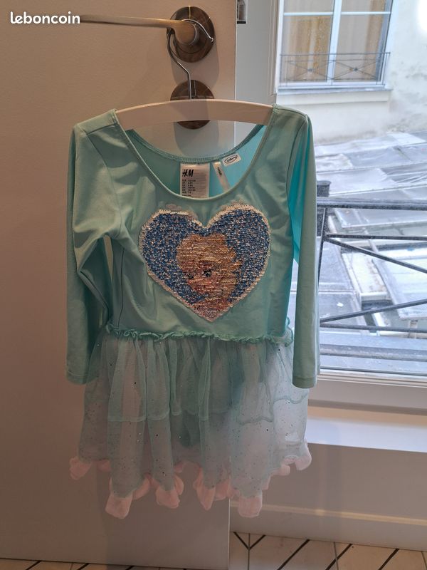 Deguisement / robe de la reine des neiges H&M (image 2)