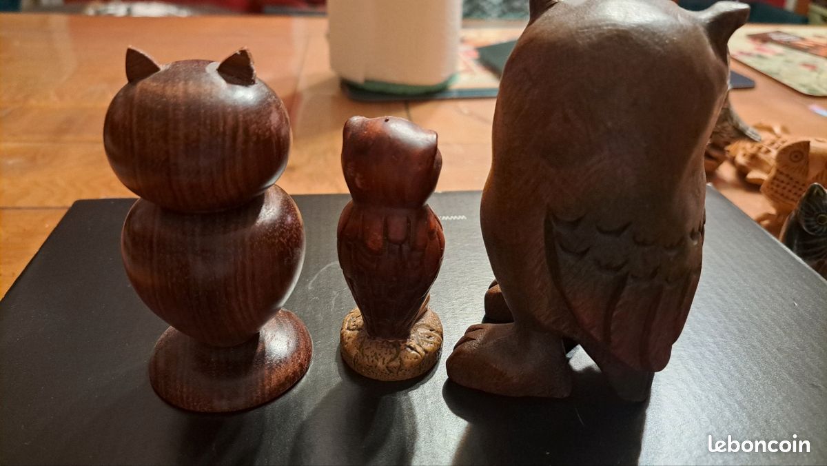 Chouette en bois (image 2)