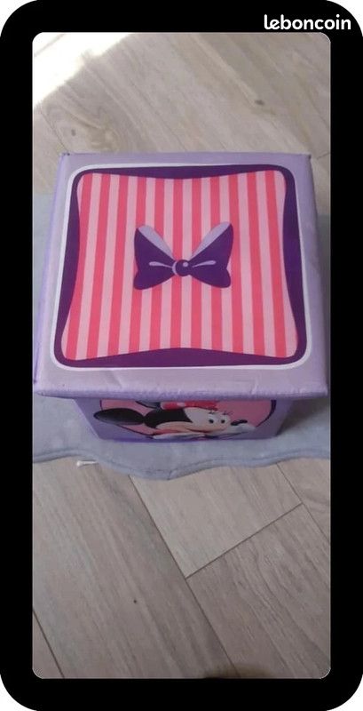 Bac / panier / caisson de rangement disney minnie en tres bon état (image 2)