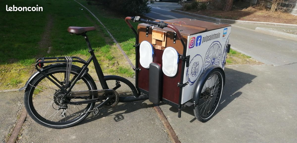 Vélo Triporteur Electrique Broome Vélos - Main Image