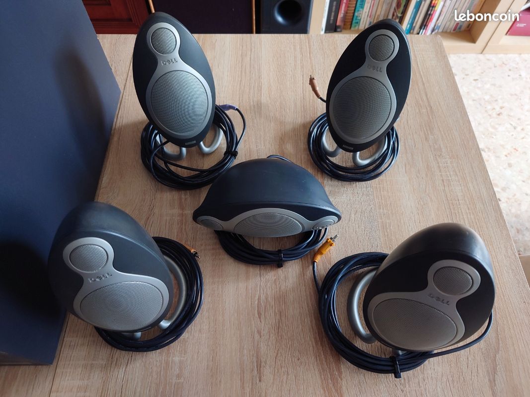 Computer Speakers Dell Ada995 Kit D'enceintes THX Altec Lansing