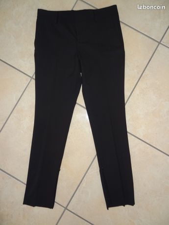 Pantalon Femme Briggs New York Noir - Taille 8, Polyester Mélangé, Coupe Habillée - Occasion Très Bon état