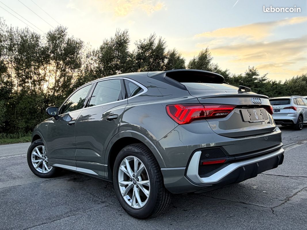 AUDI Q3 SPORTBACK 35 TFSI 150 ch S tronic 7 S line 1ère MAIN/CUIR/NAVI MMI/FULL LED/CAMERA/ACC/HISTORIQUE COMPLET/GAR (image 6)