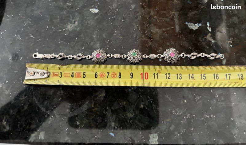 RAVISSANT PENDENTIF EN ARGENT/ EMAIL CLOISONNE FACON MASQUE