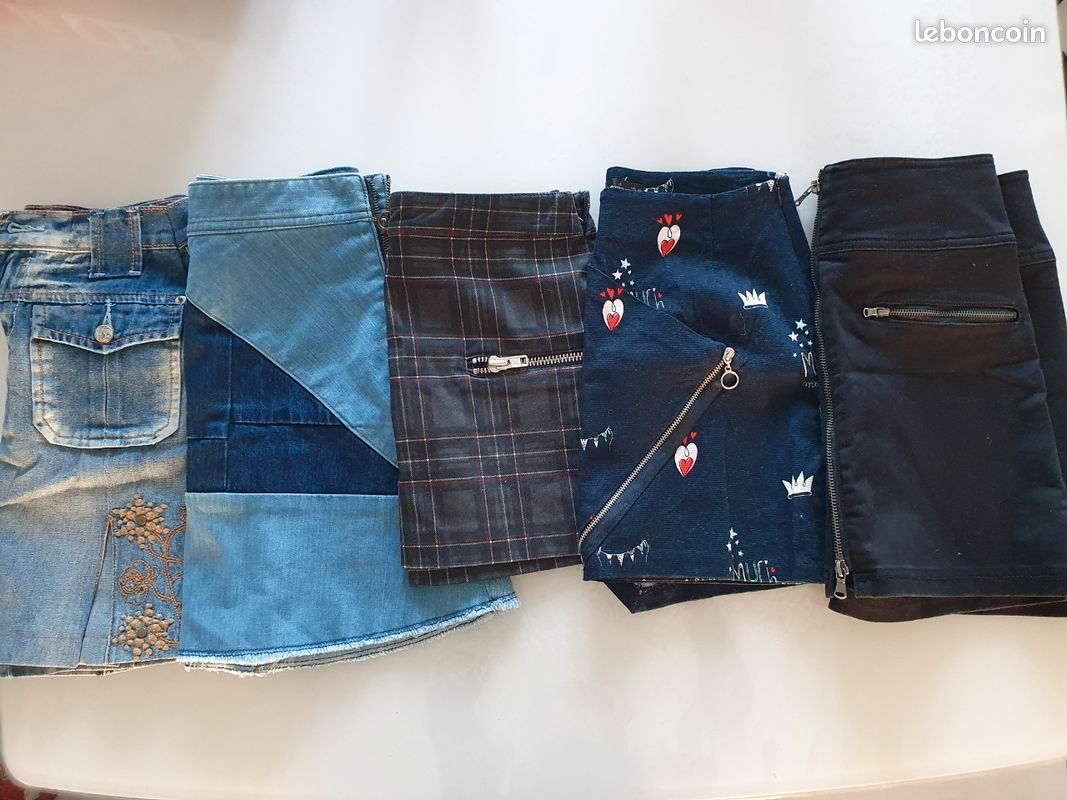 XS- Lot de 5 jupes (image 1)