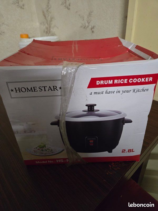 Cuiseur à riz HOMESTAR 2.8L – Neuf (image 1)