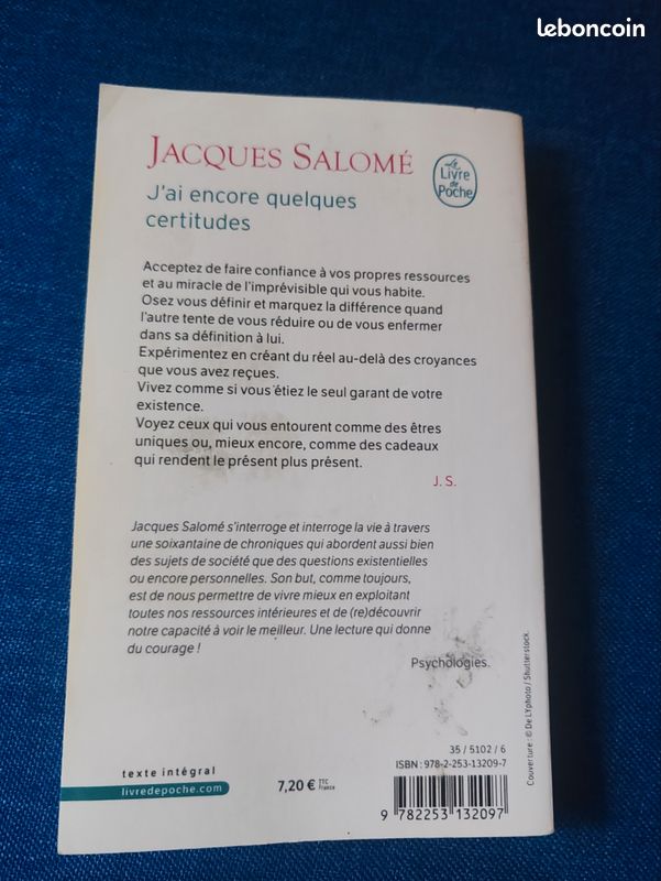 J'ai encore quelques certitudes, Jacques Salomé (image 2)