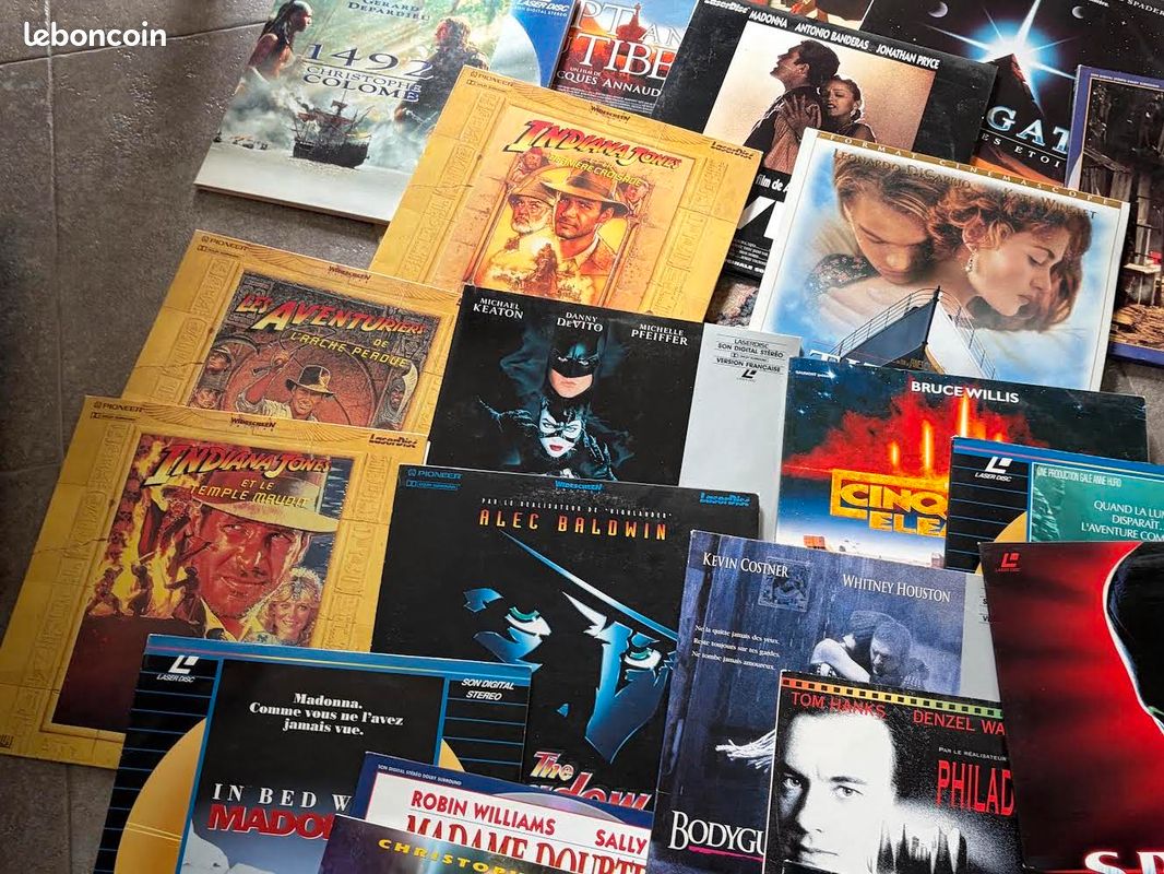 Films laserdiscs (lot de 41) ou à l'unité (image 7)