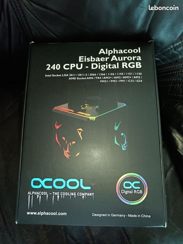 Vend Watercooling Alphacool Eisbaer Aurora (image 1)