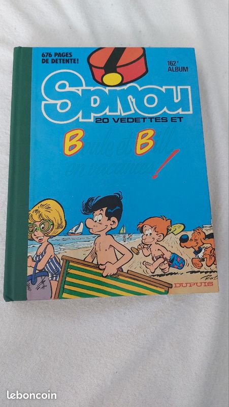 BD - Reliure editeur spirou n 162 (image 1)
