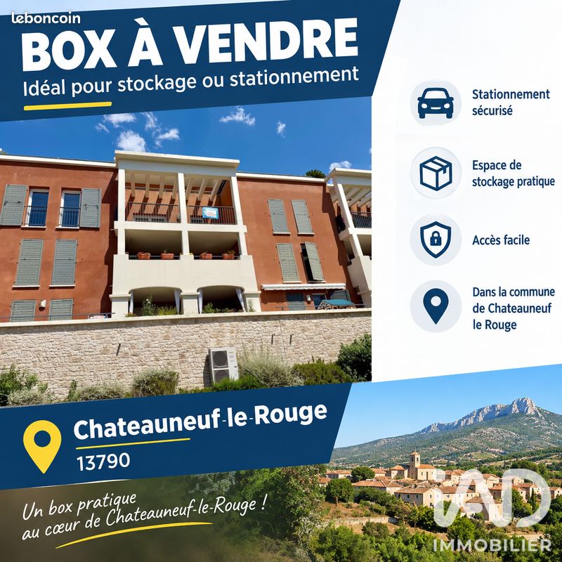 Parking 16 m² · à Châteauneuf-le-Rouge · 16 m² · 22 900 €