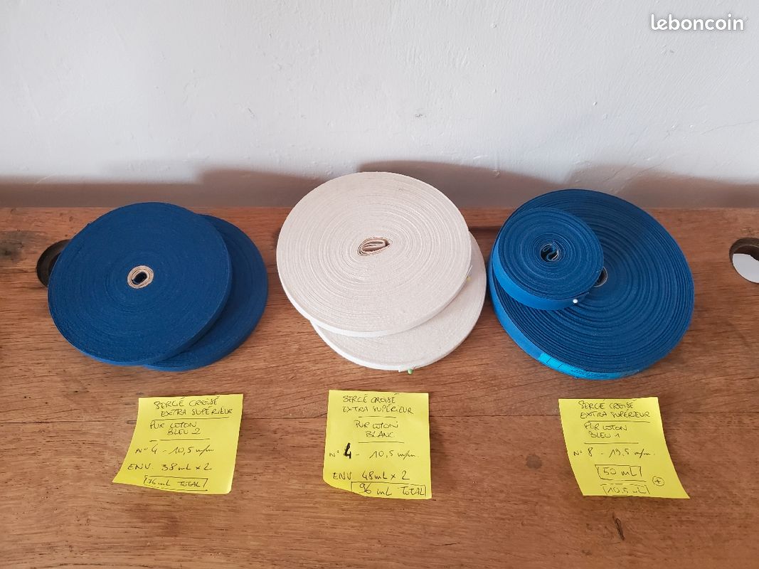 Rubans sergés qualité extra supérieur (image 1)