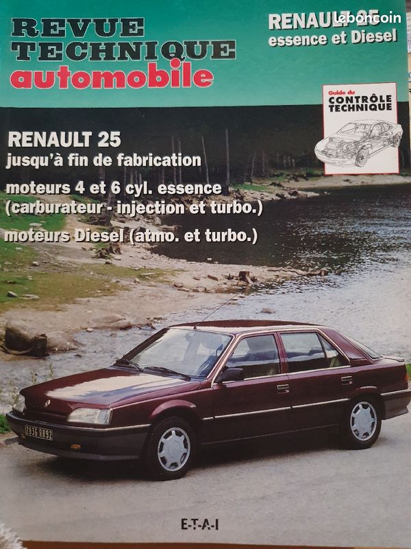 Revue technique Renault 25 essence et diesel (image 1)
