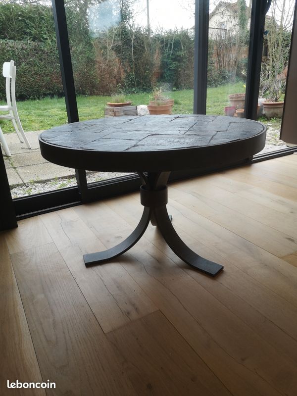 Table basse vintage année 70 (image 1)