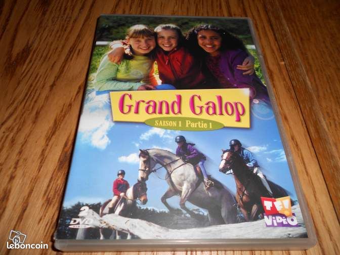 2 DVD Le grand galop Saison 1 Partie 1 (image 1)
