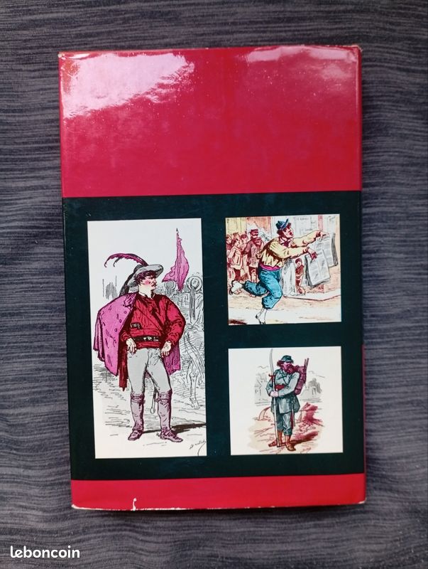 Livre "LE PARIS COMMUNARD", de Maurice Choury, Librairie Académique Perrin, Relié, 1970, illustrations en noir et blanc, contre-plats illustrés en couleur, très bon état (image 2)