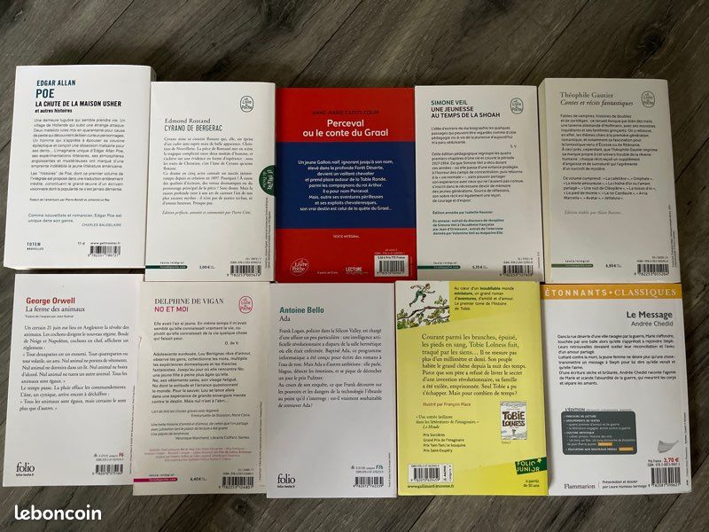 Lot de 10 livres (image 2)