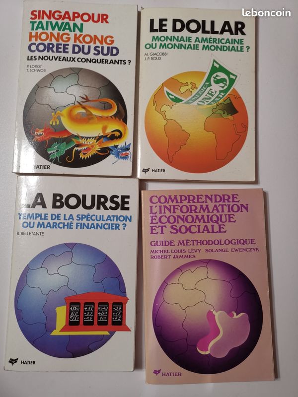 4 Livres d'économie (image 1)