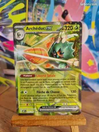 Archéduc ex (Decidueye ex) 15/197 - Ultraboost X Écarlate et Violet 03 Flammes Obsidiennes - Box of 10 French Pokémon Cards