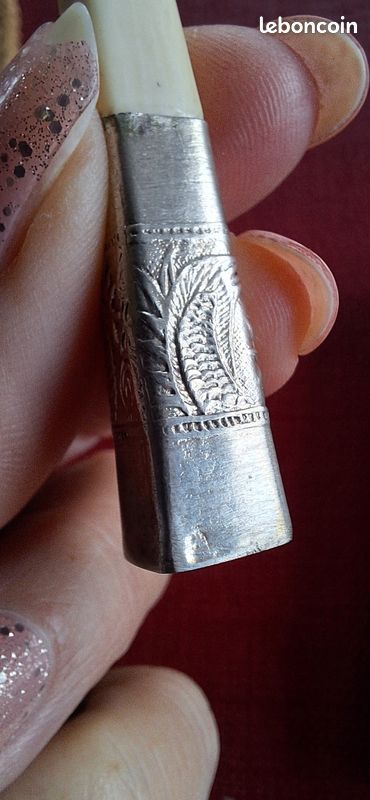 elfbar nachfüll pod läuft aus Boîte étui à cigarettes métal argenté fleurs Art Nouveau XIXème siècle main image 1