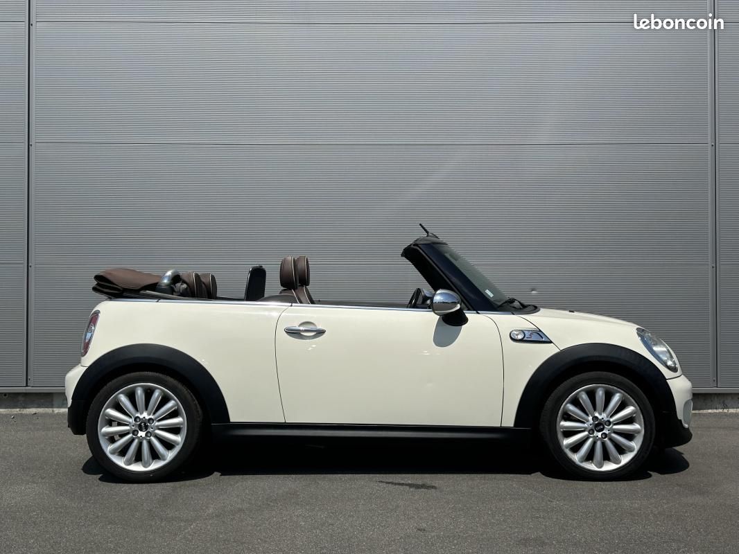 Mini Cooper S R57 CABRIOLET 1.6 184 CH PACK CHILI BVM6 / SUPERBE ETAT (image 2)