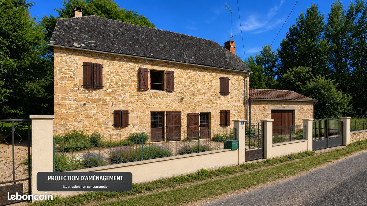 Maison 6 pièces 137 m² · au Vignon-en-Quercy · 137 m² · 113 000 €
