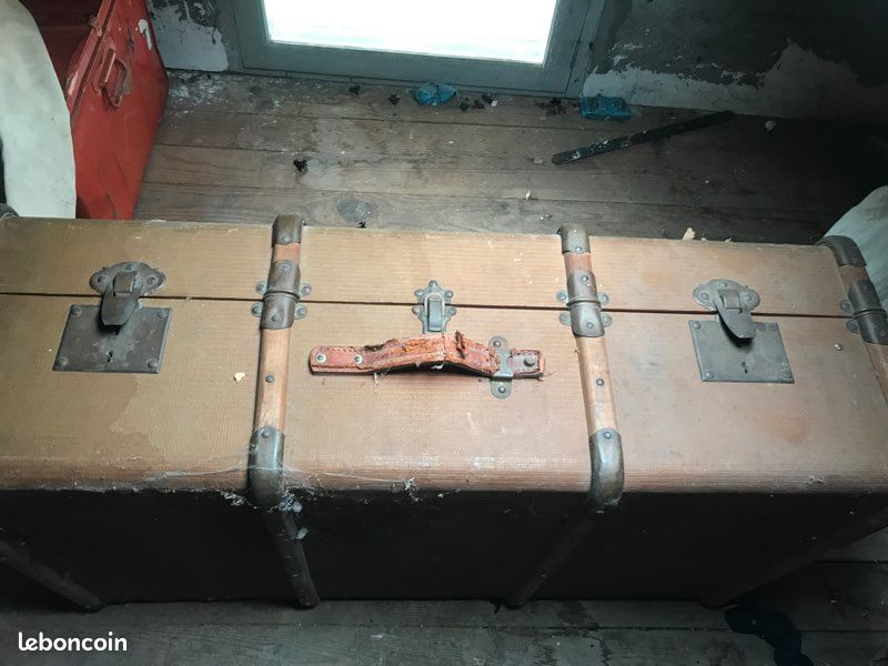 ANCIENNE VALISE MALLE DÉBUT XXeme (image 4)