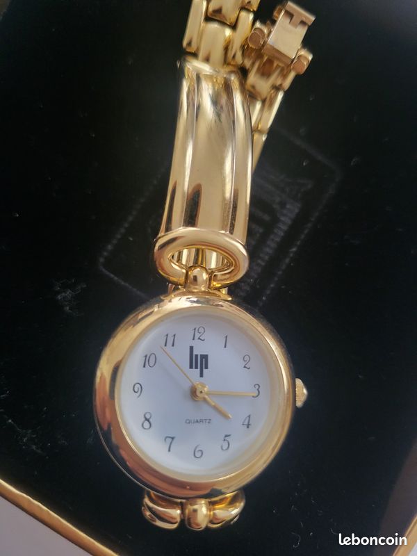 Montre Lip rare acier/ or (image 4)