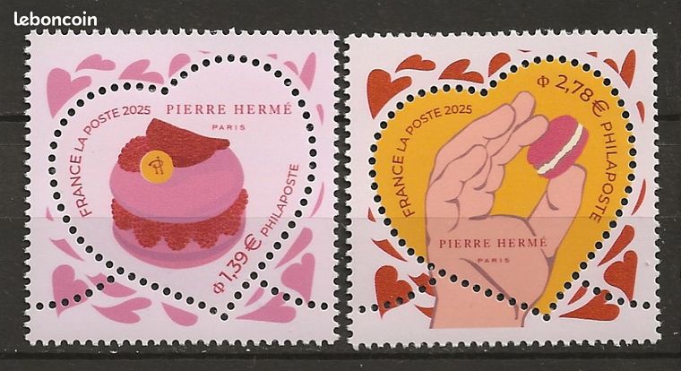 Variétés - MONACO - 1949 - Poste aérienne PA n°YT. 36 à 41 - Série non dentelée / imperf. - Neuf luxe ** / MNH