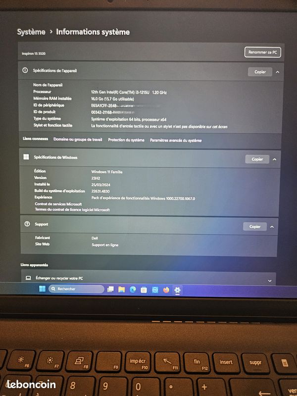 Dell Inspiron 15 3520 (image 4)