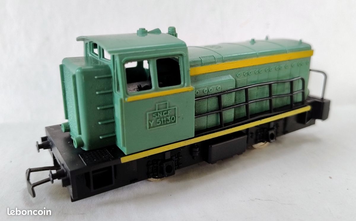 🌞 Locomotive diesel ou locotracteur, Y51130, Jouef, Ho (1/87) (image 2)