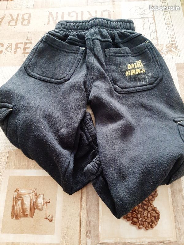 Pantalon cargo,coton épais, garçon ans Vêtements