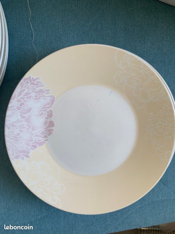 6 grand assiettes + 5 petite assiettes + 4 assiettes vendu ensemble URGENT (image 3)