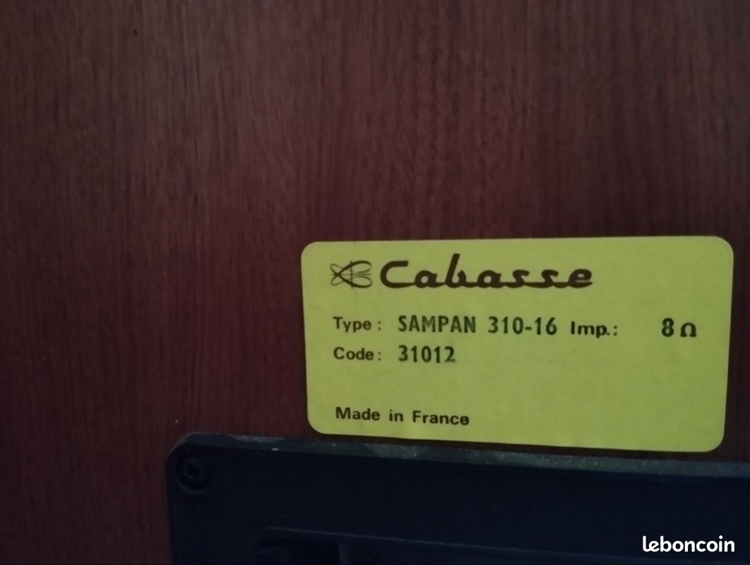 Cabasse sampan 310-16 origine (image 11)