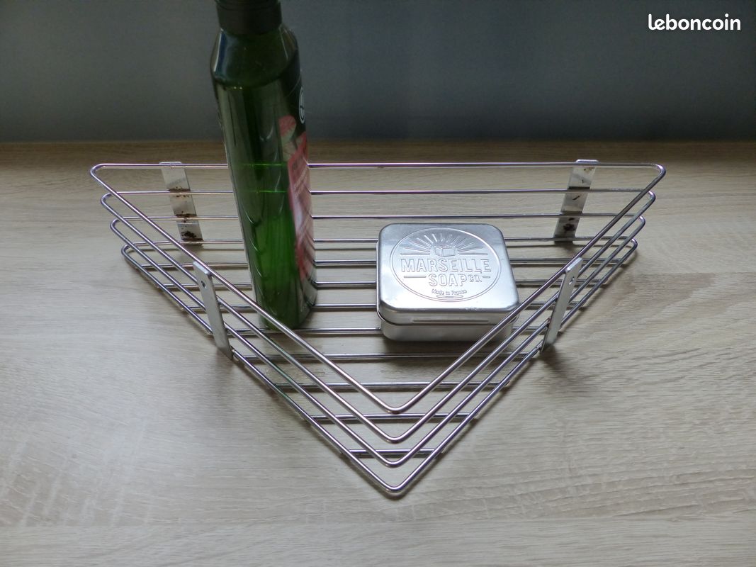 Etagère d'angle pour douche (image 1)